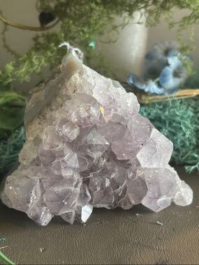 Light Purple Amethyst Crystal Cluster